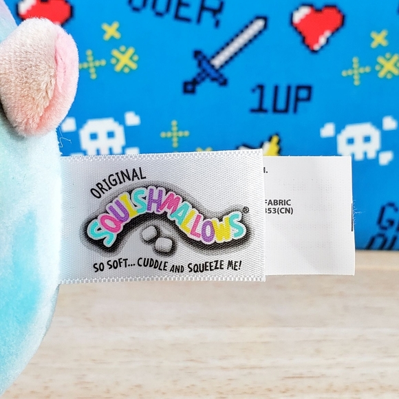 Squishmallow Candy the Bunny 4.5" UltraSoft Easter Holiday Plush Toy NWT - Picture 8 of 12